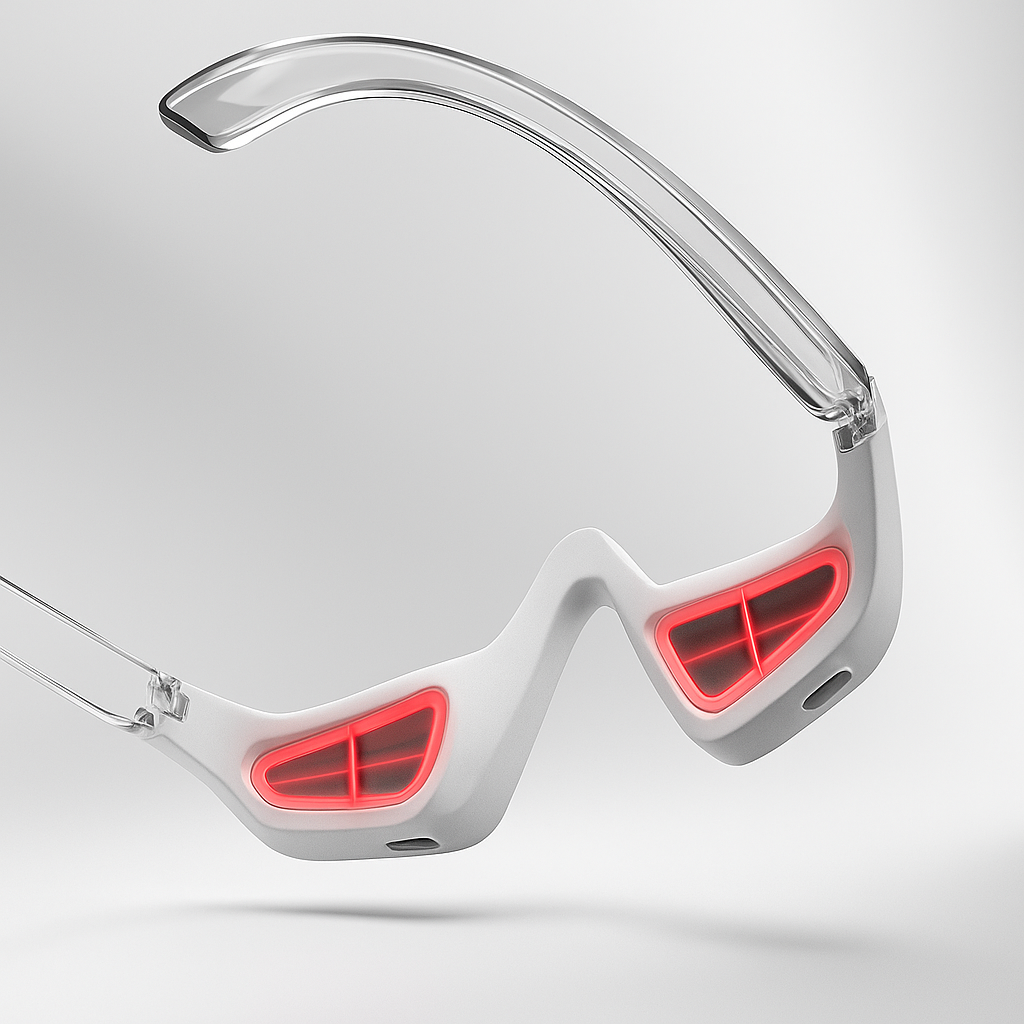 GlowReset⢠Eye Revival Red Light Glasses